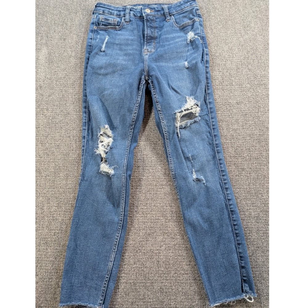 Old Navy Rockstar Super Skinny Jeans Women Size 6
